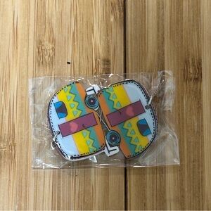 Colorful Geometric Earrings